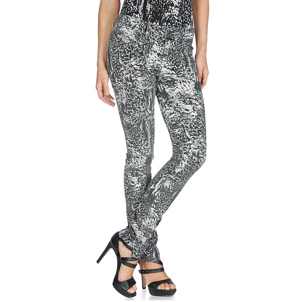 Diesel P MALPHAS E Skinny Corduroy Velveteen Pants Trousers Jeans Black 25 $228